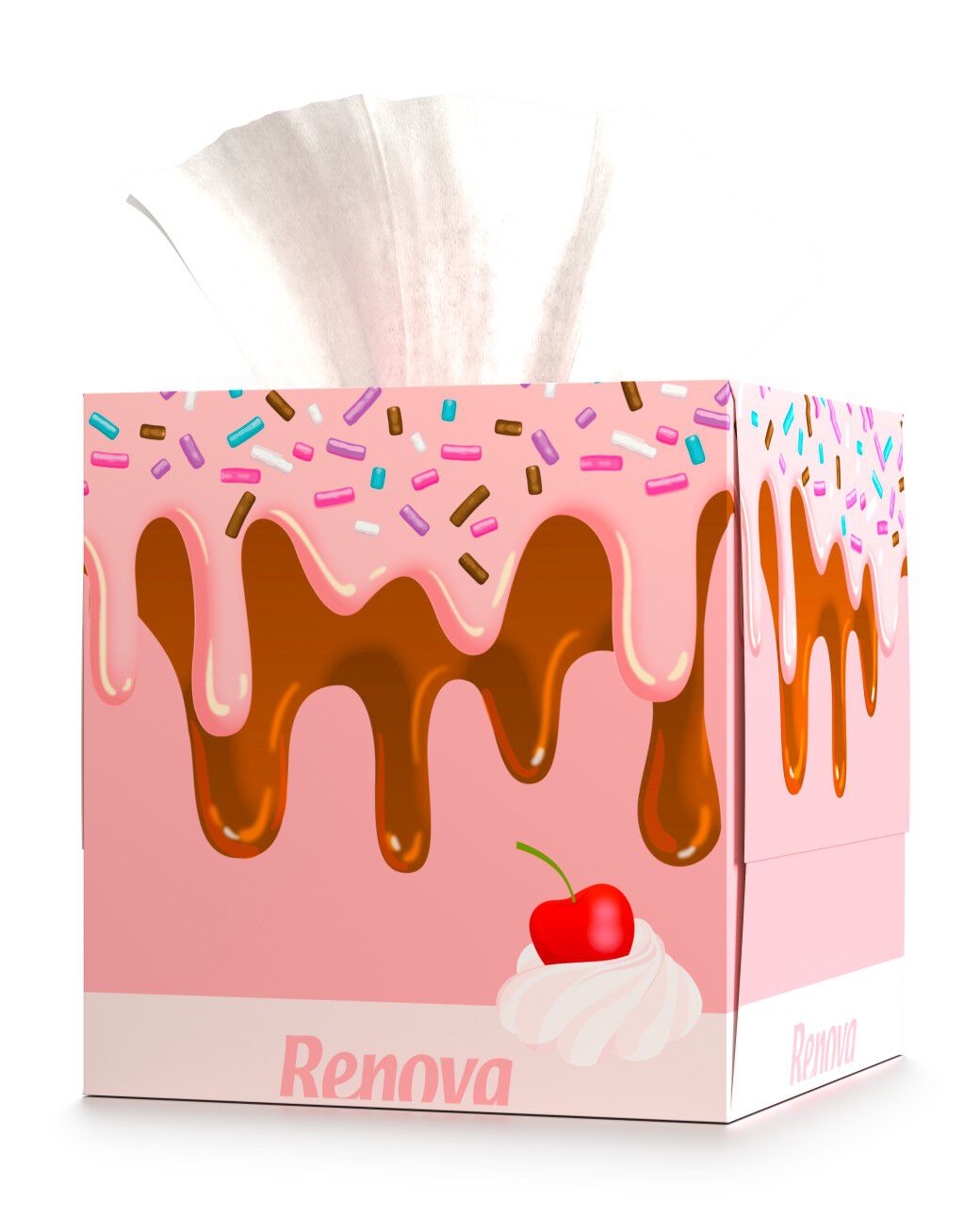 Len&ccedil;os Faciais Cake